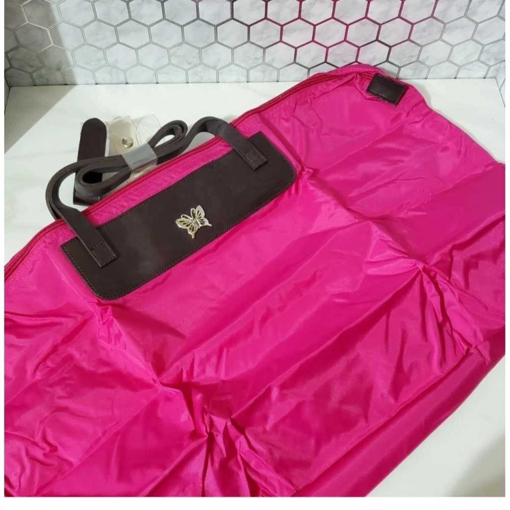 Pink Butterfly Women's Weekender Bag